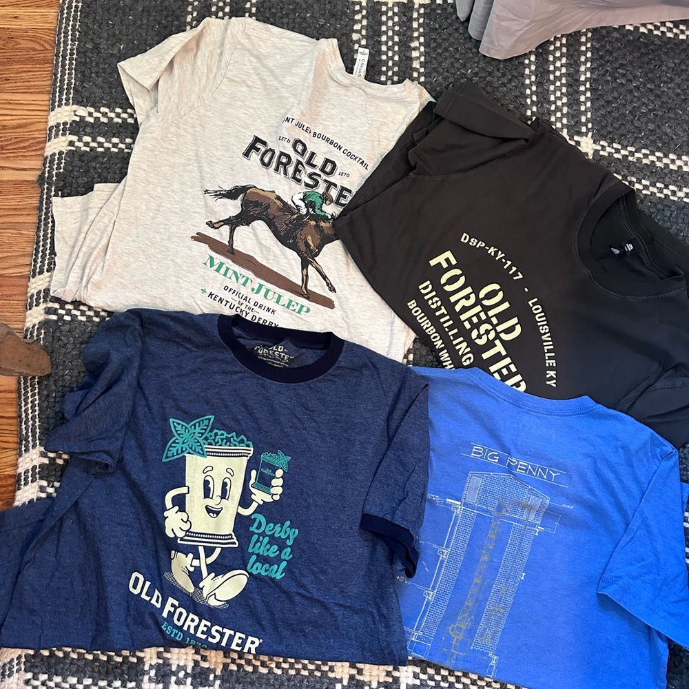 Old Forester large Tshirt Haul